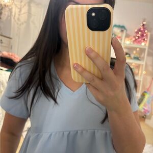 Yellow Striped Phone Case
